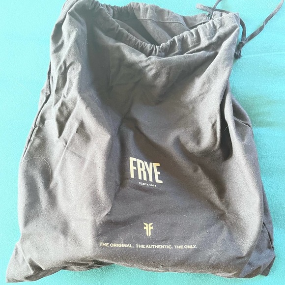 Frye Bag Melissa Drawstring Bucket Brown Leather Bag NWT - Picture 6 of 6